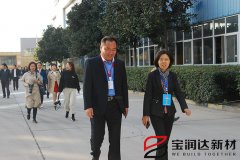 市人大常委會(huì )領(lǐng)導蒞臨寶潤達新型材料視察工業(yè)轉型工作
