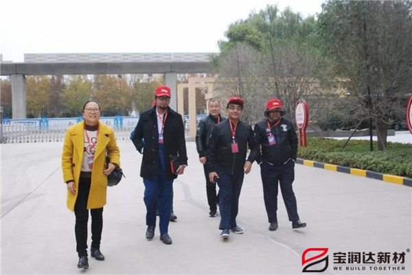 孟加拉國客戶(hù)來(lái)寶潤達共商合作